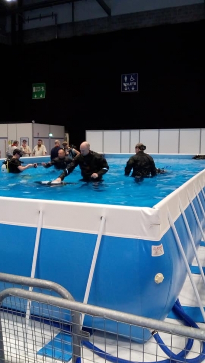 Try Diving Pool at Go Diving