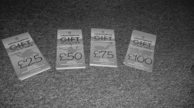 Xmas Vouchers for Diving