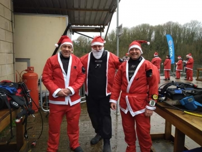 scuba santa dive 2021