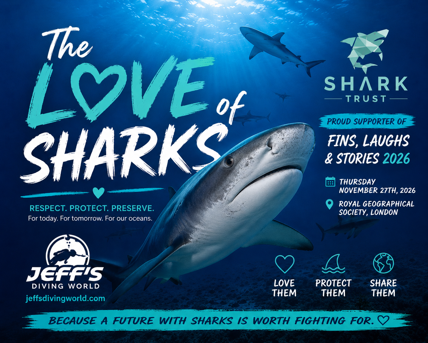 Love of Sharks event 2026