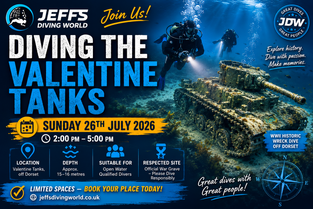 valentine tanks diving event 2026